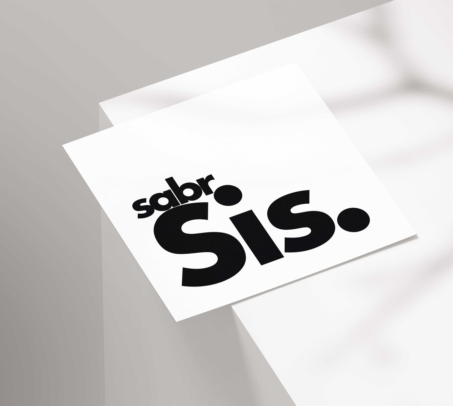 Sabr Sis | Contemporary Card