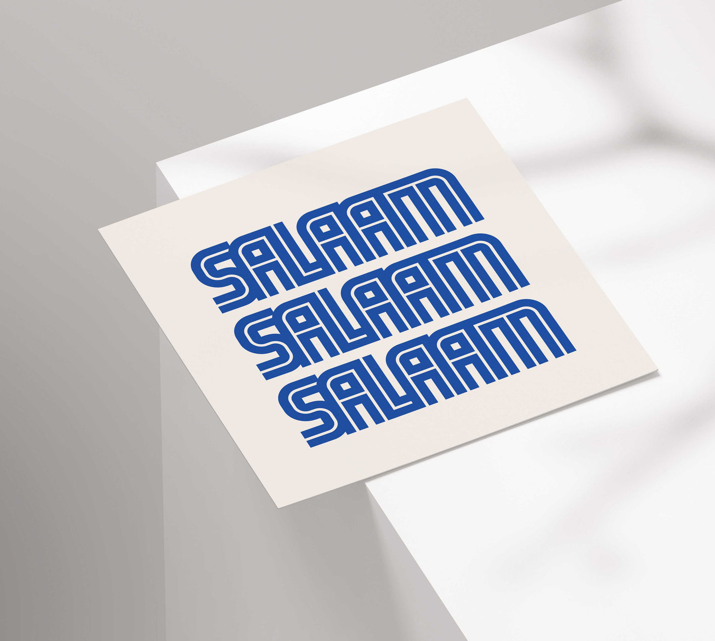 Salaam | Contemporary Card