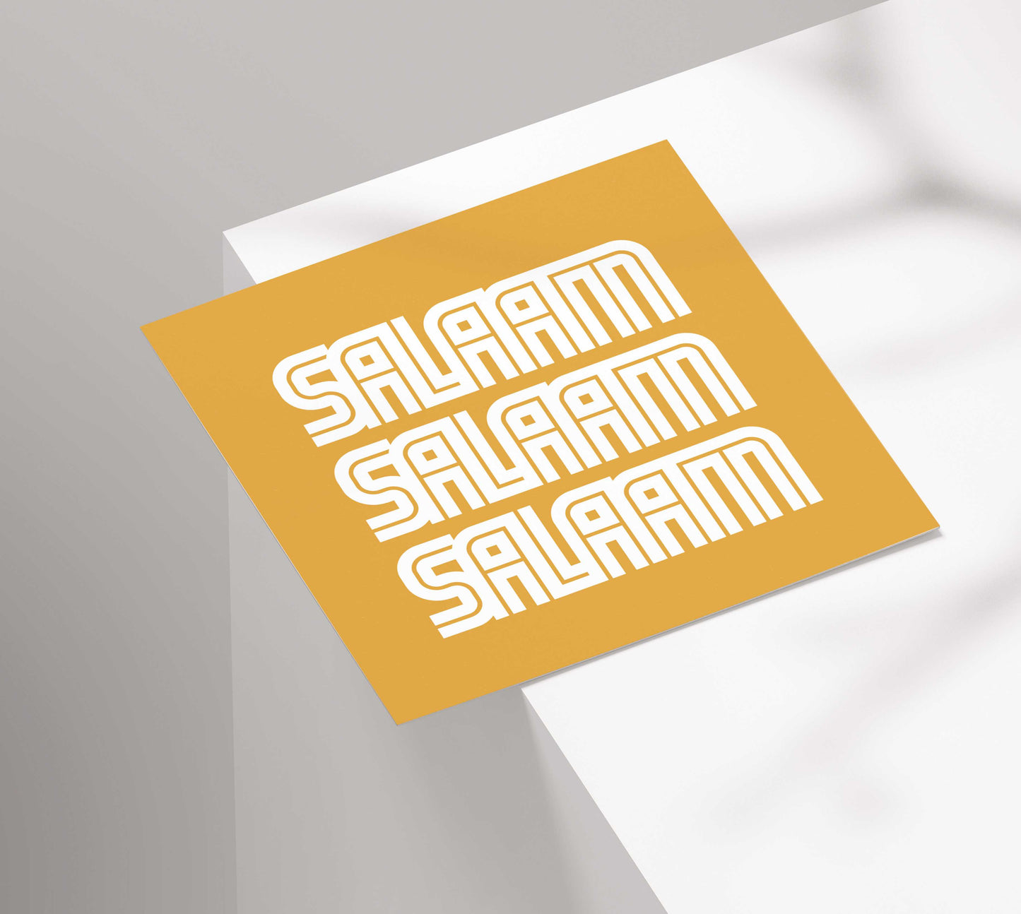 Salaam | Contemporary Card