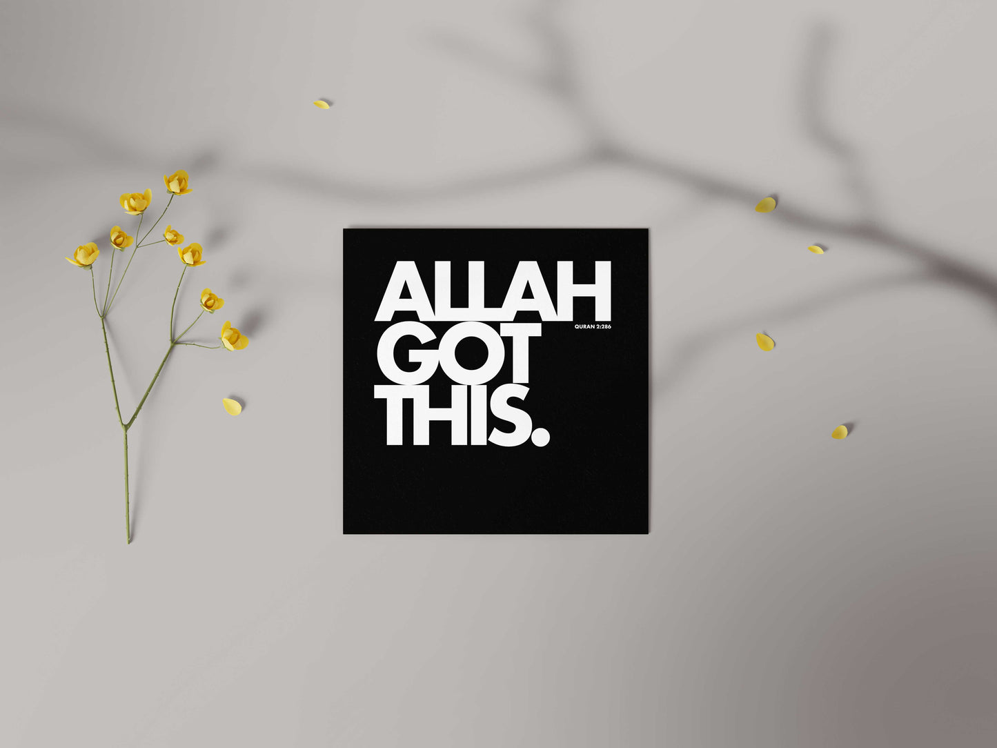 Allah Got This | Contemporary Card