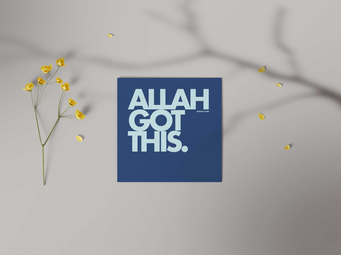 Allah Got This | Contemporary Card