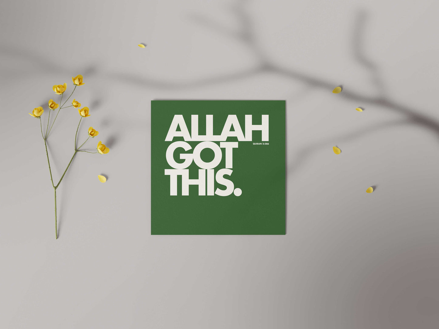 Allah Got This | Contemporary Card