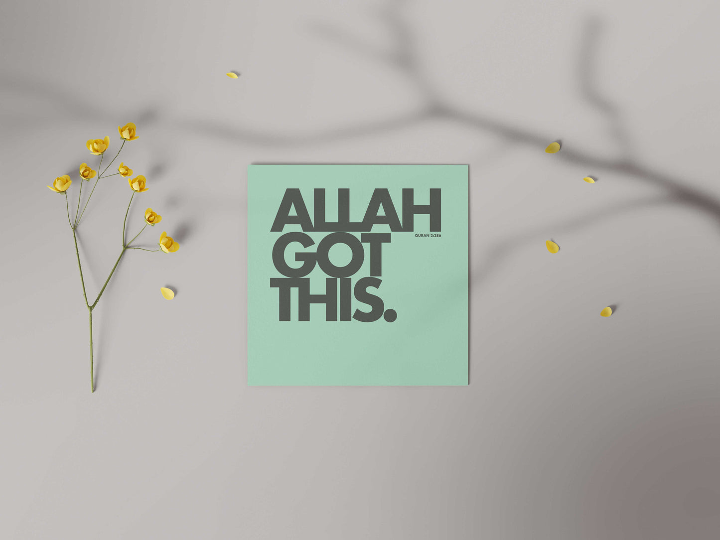 Allah Got This | Contemporary Card