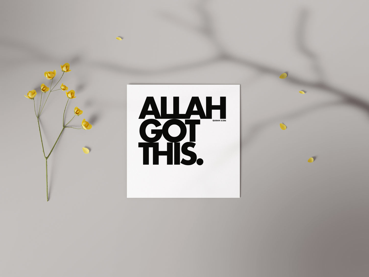 Allah Got This | Contemporary Card