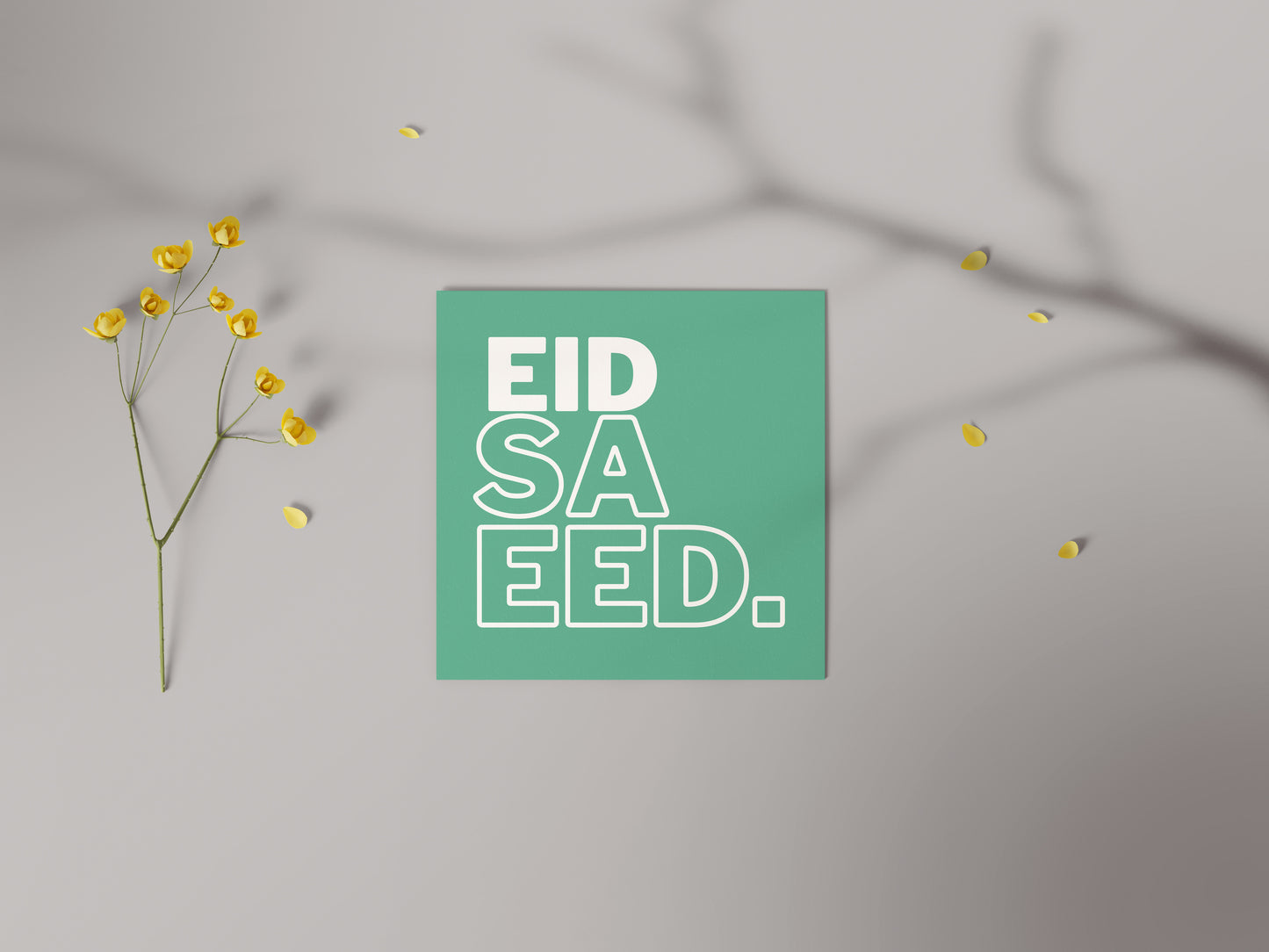 Eid Saeed | Contemporary Card