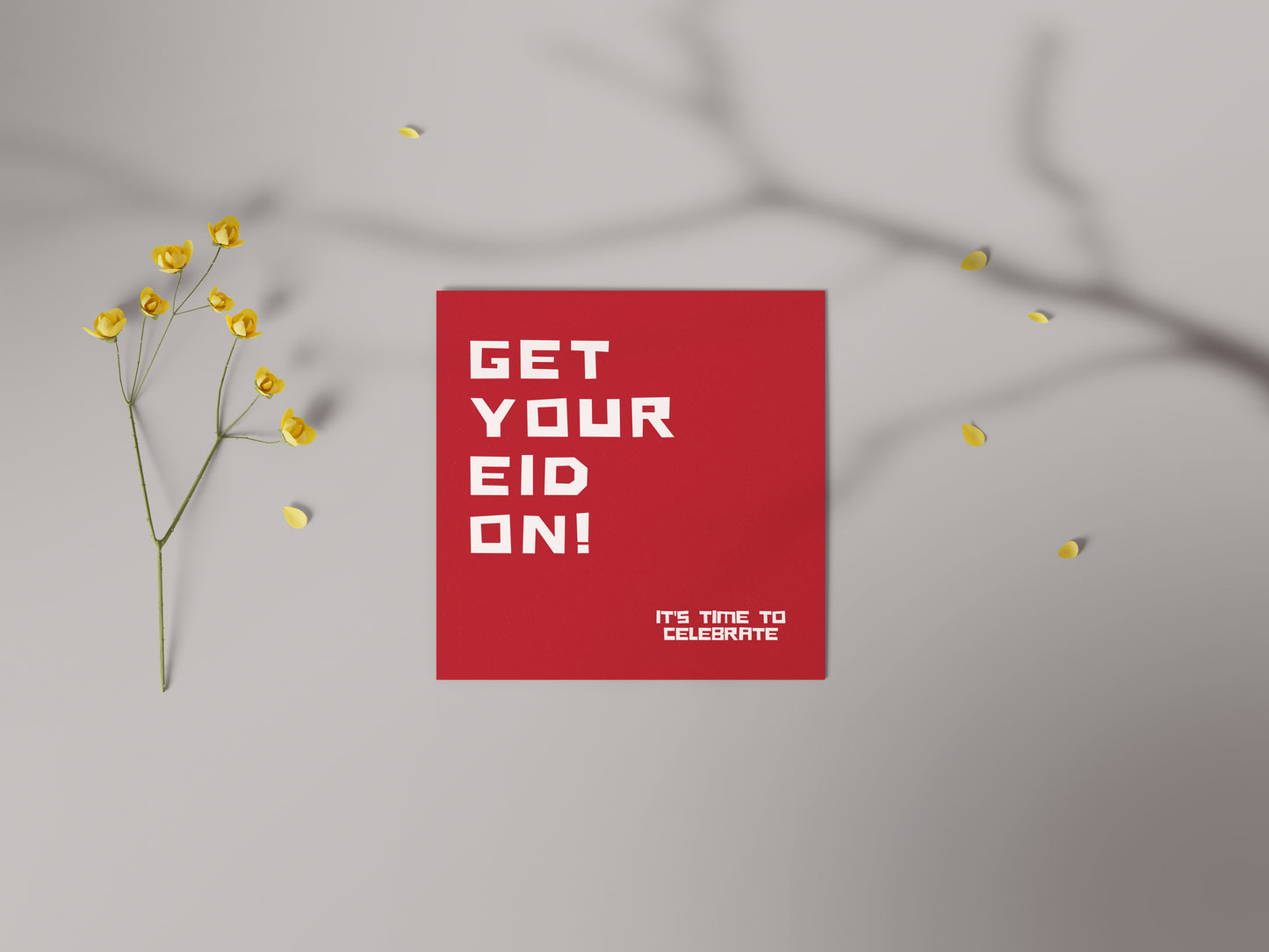 Get Your Eid On! | Contemporary Card