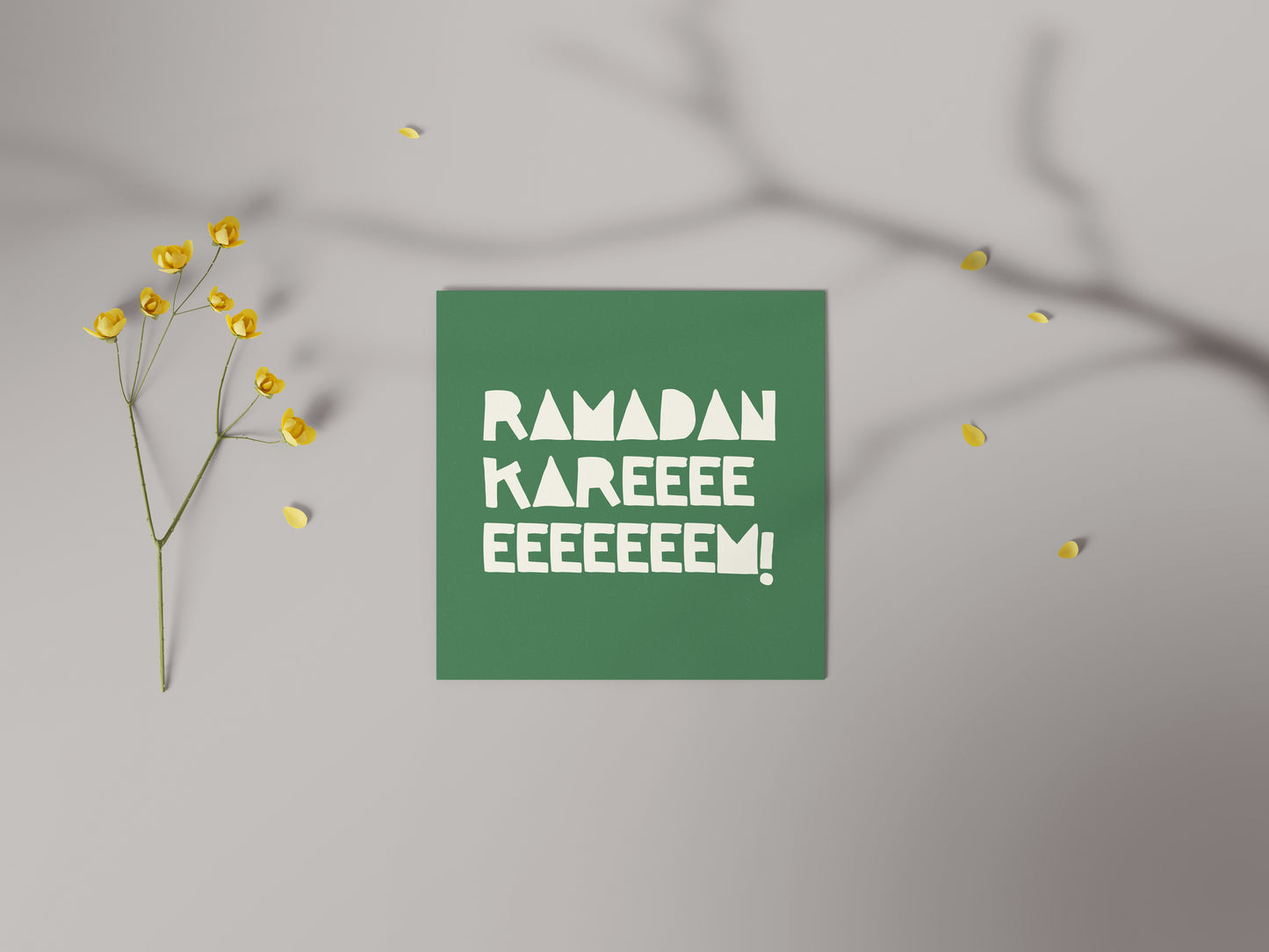 Ramadan Kareem | Contemporary Card