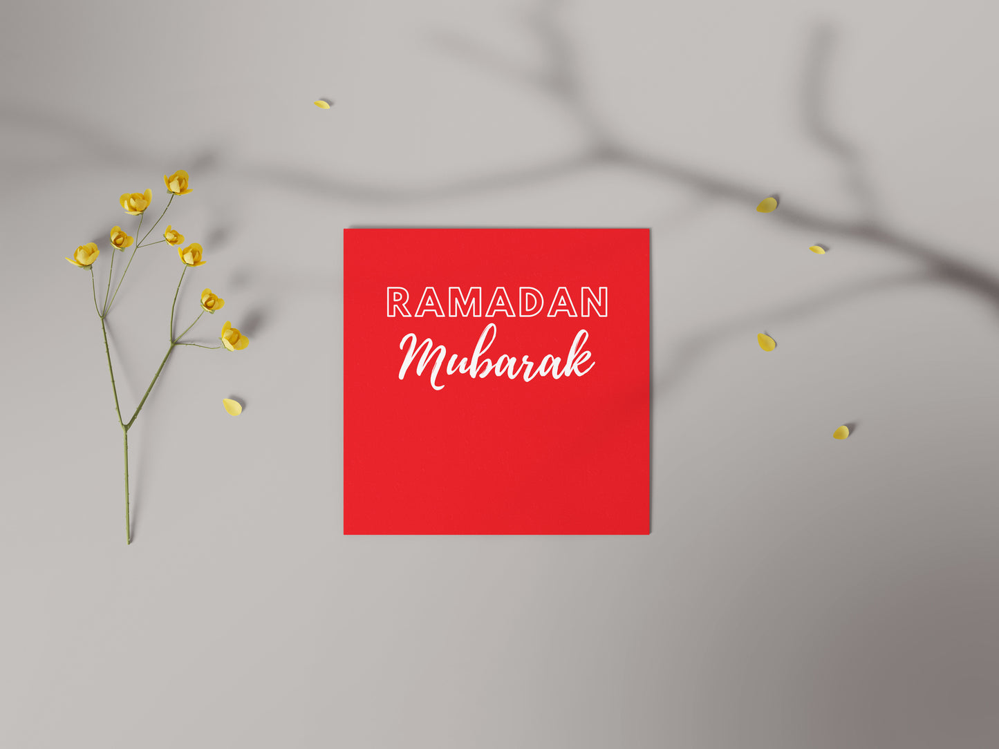 Ramadan Mubarak | Contemporary Card