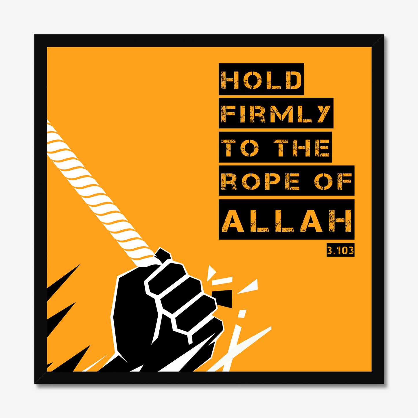 Rope of Allah | Art Print