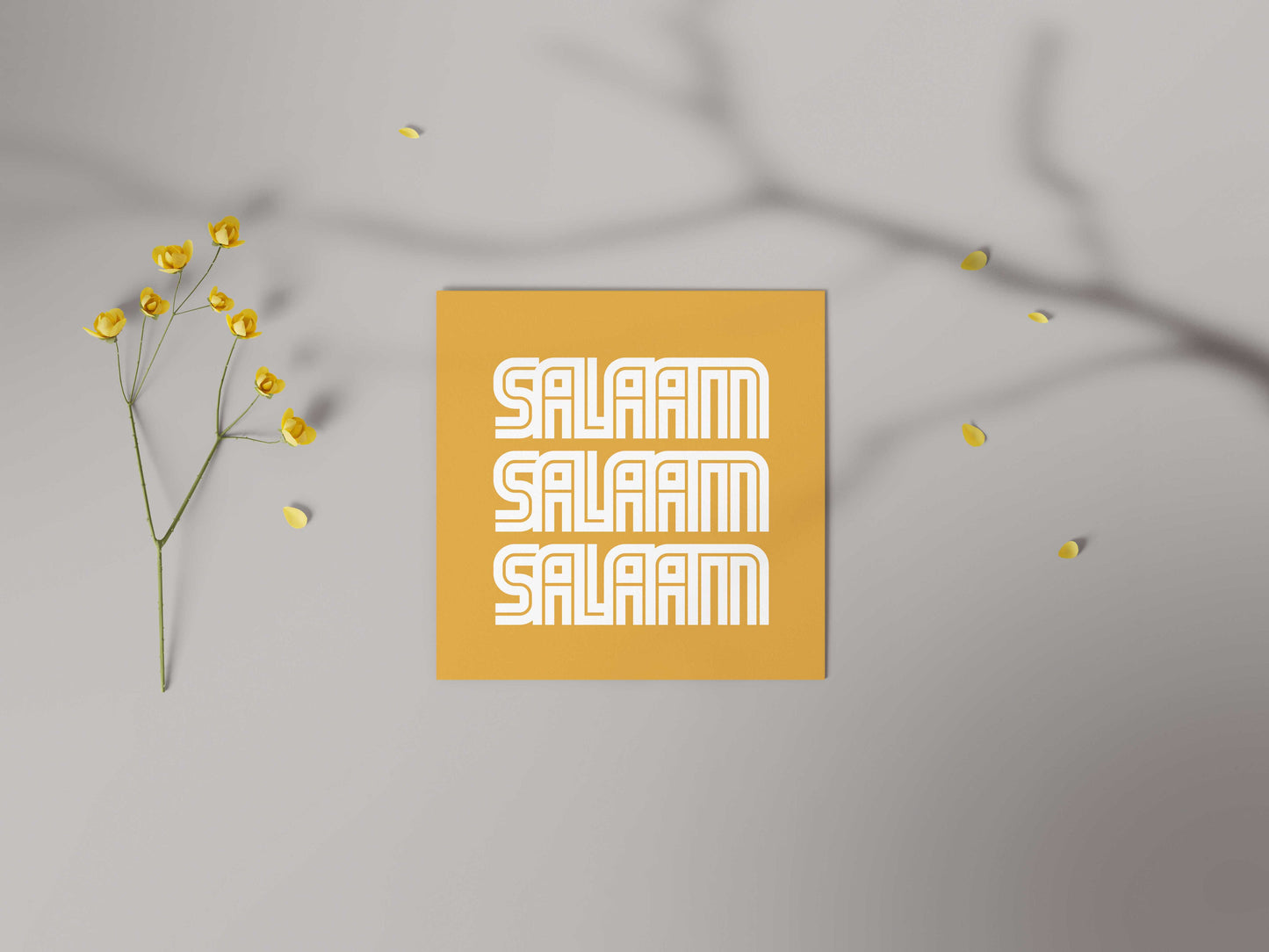 Salaam | Contemporary Card