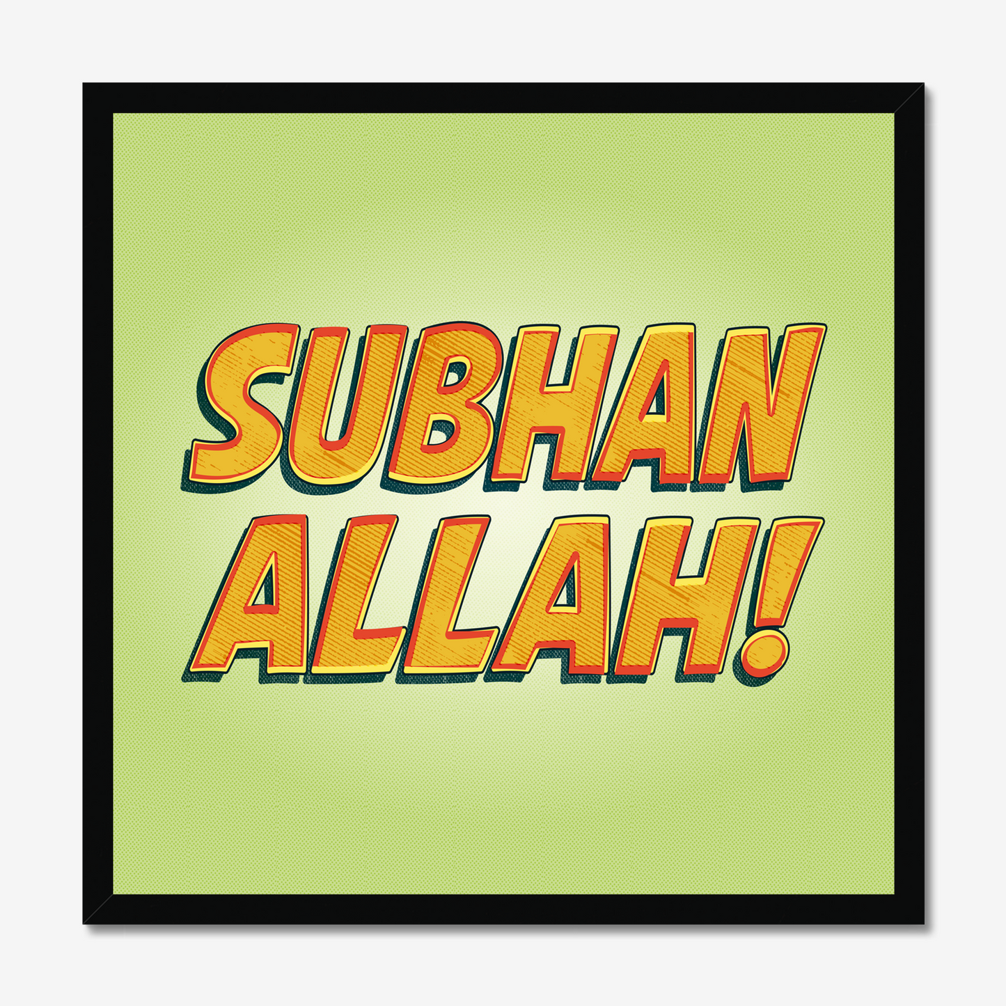 SubhanAllah! | Art Print