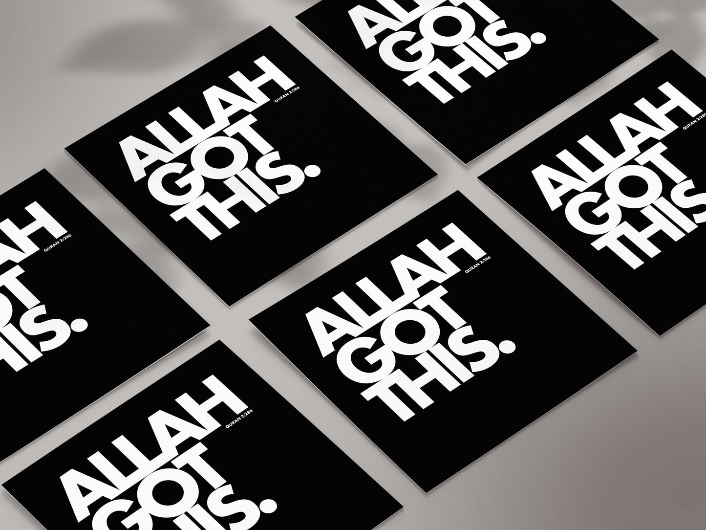 Allah Got This | Contemporary Card