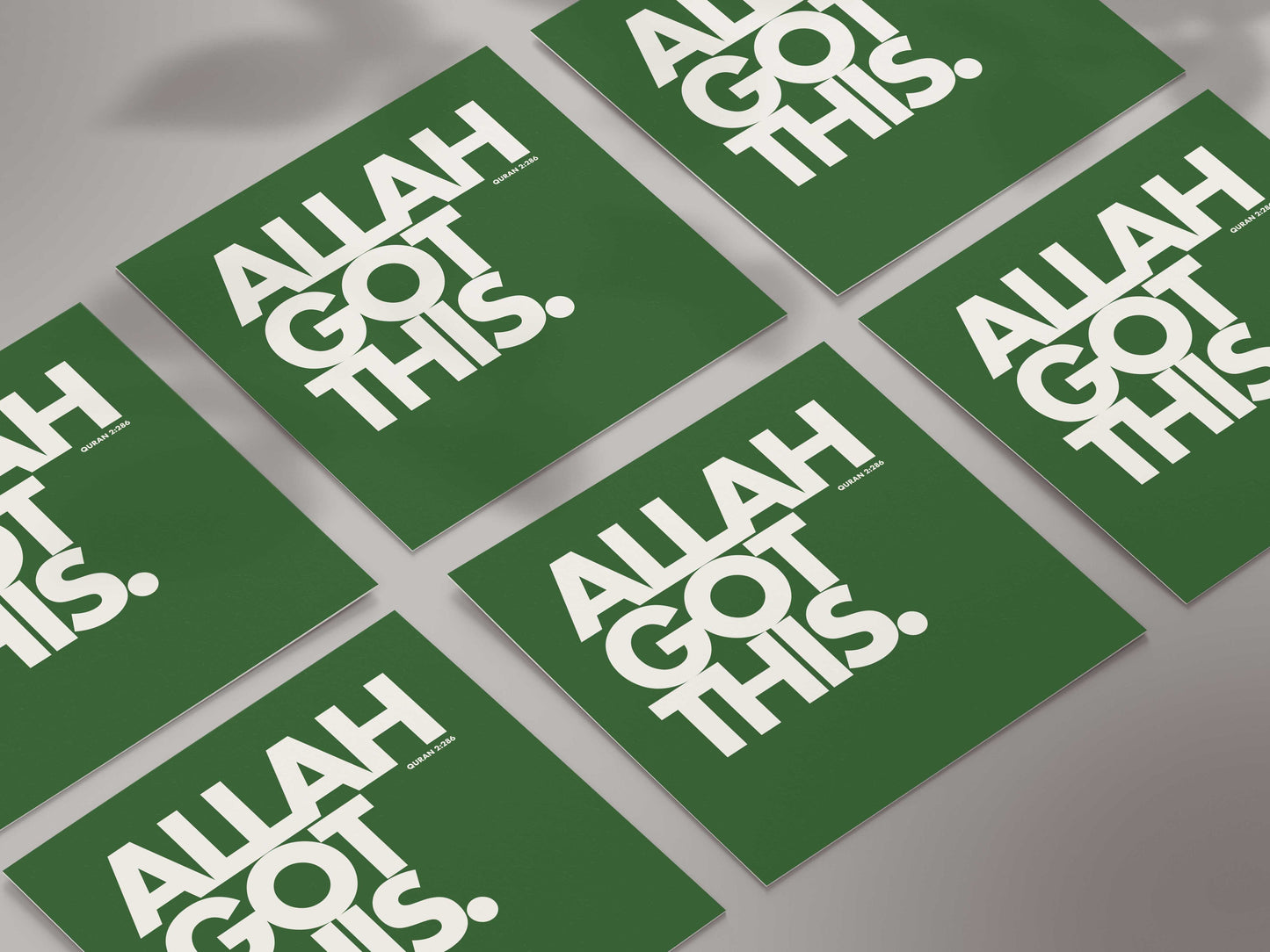 Allah Got This | Contemporary Card