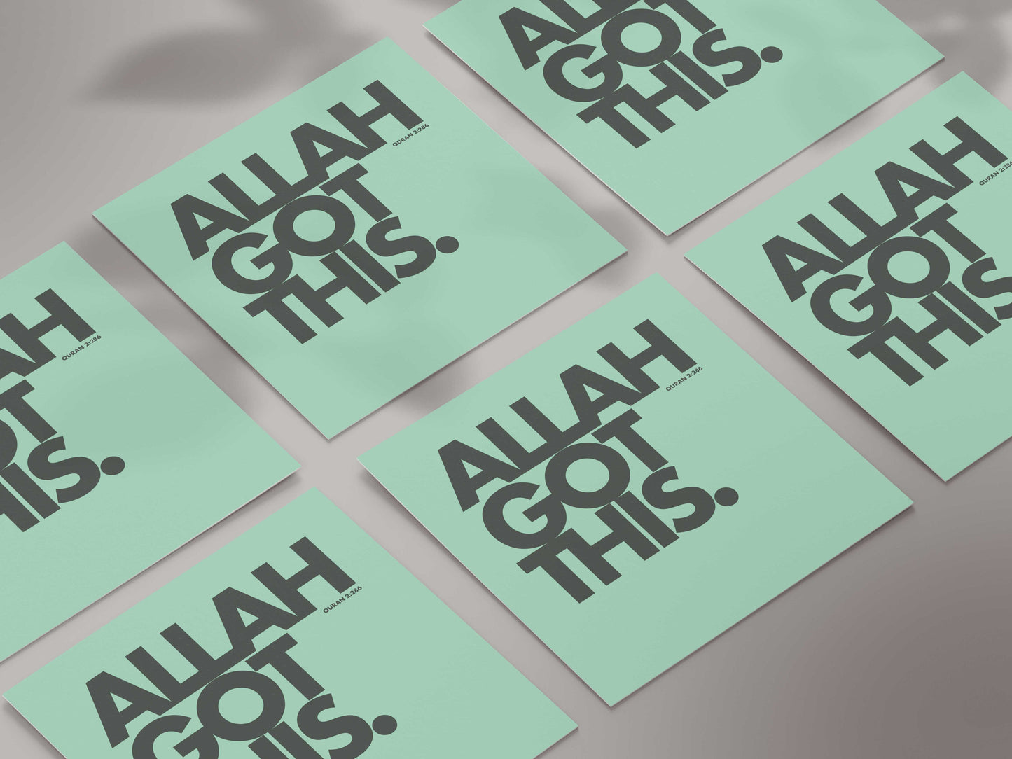 Allah Got This | Contemporary Card