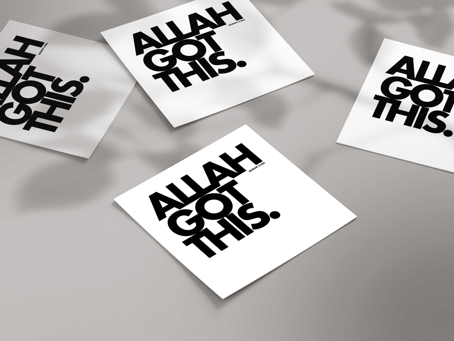 Allah Got This | Contemporary Card