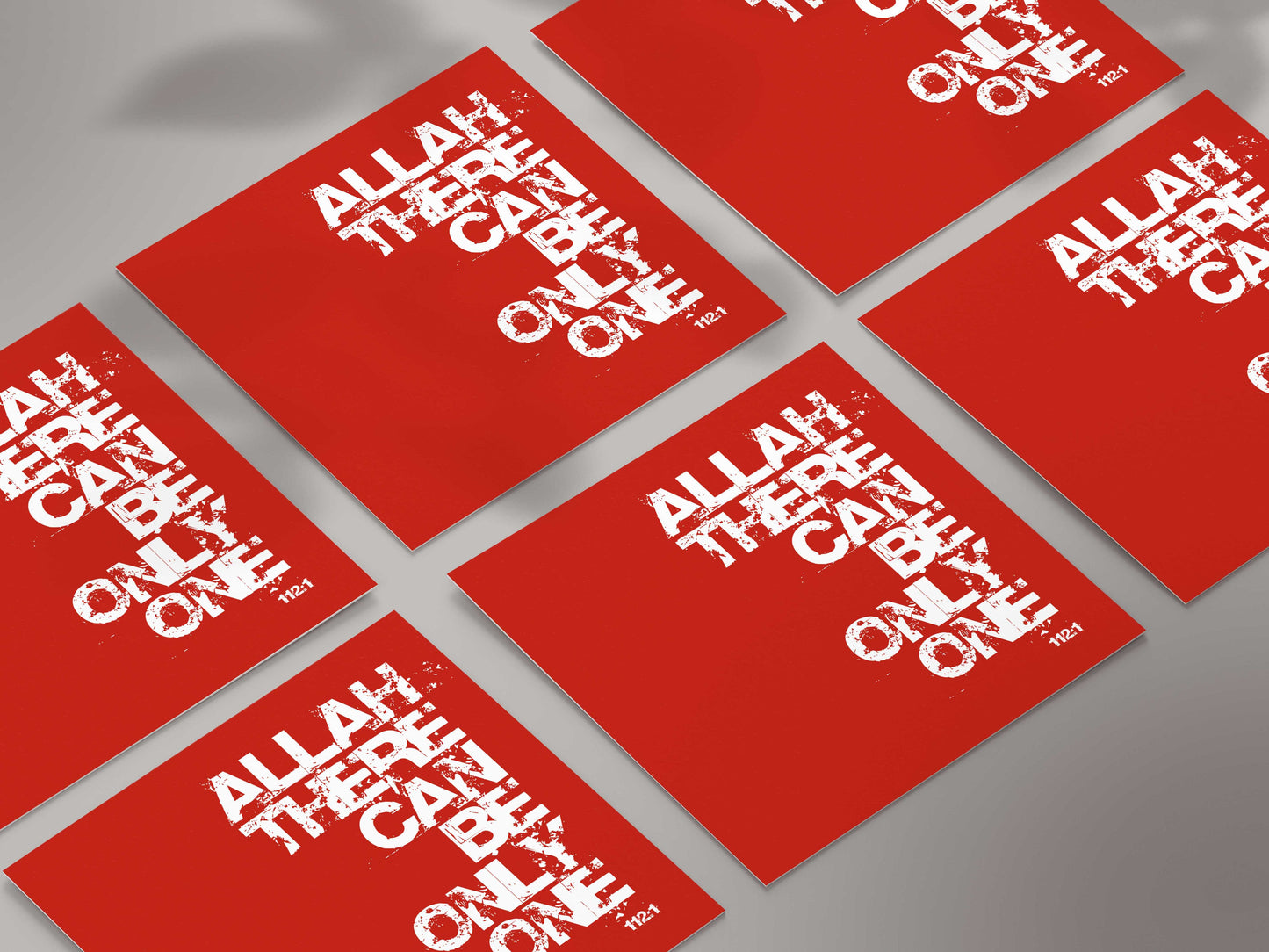 Allah There Can Be Only One | Contemporary Card