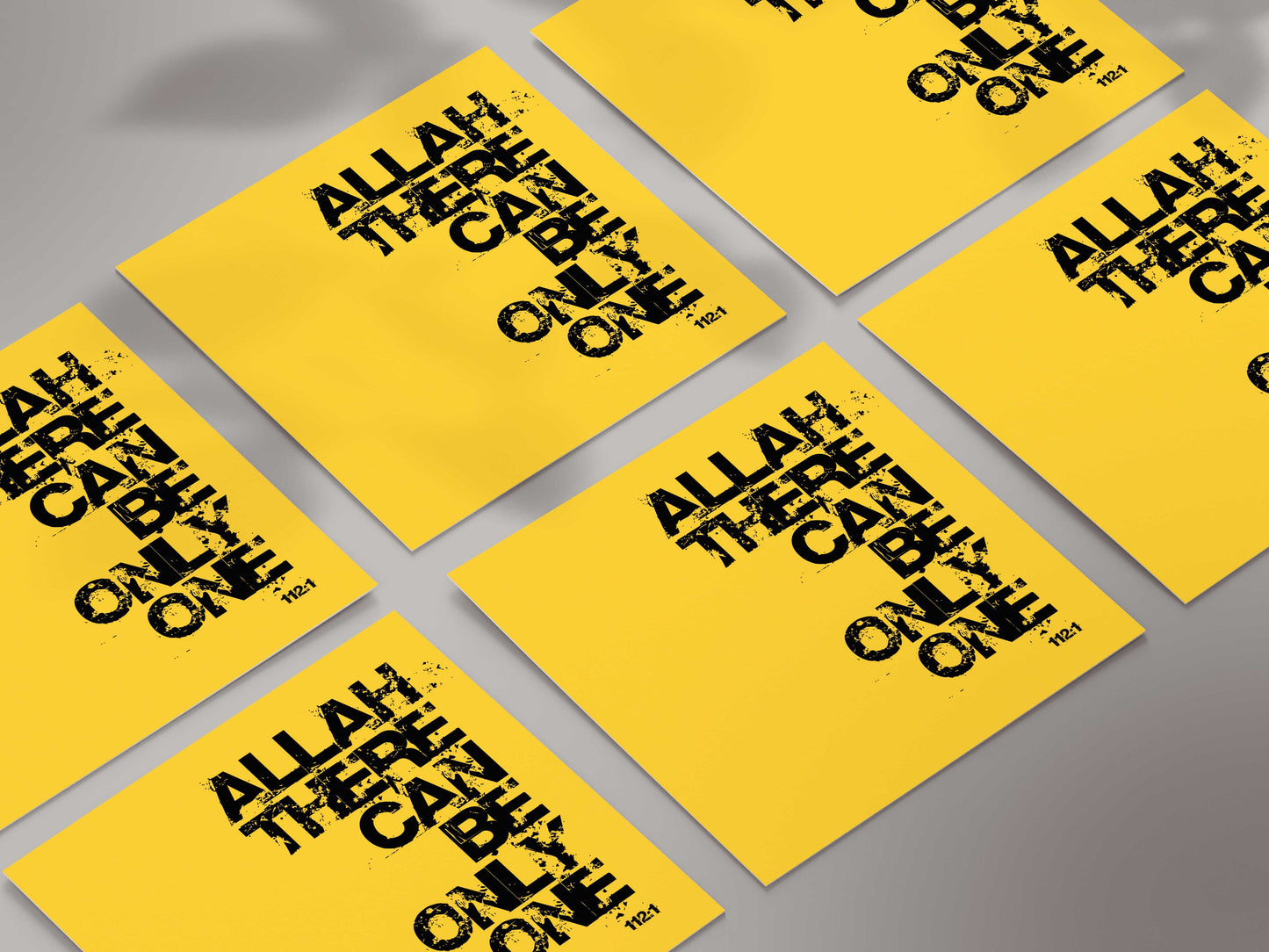 Allah There Can Be Only One | Contemporary Card