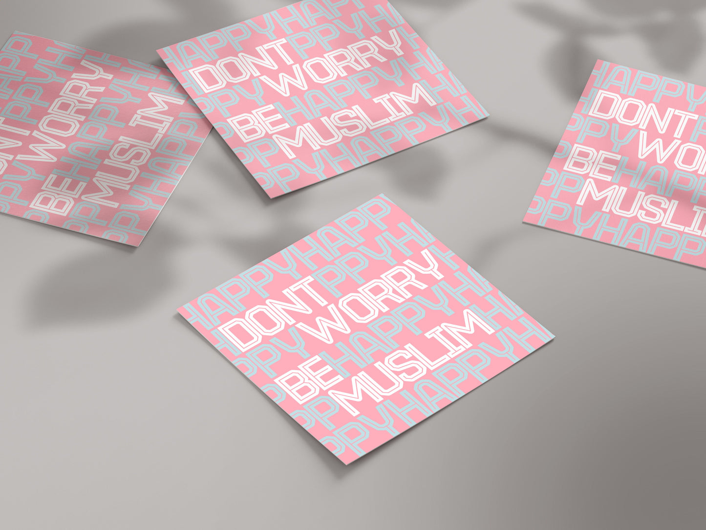 Don't Worry Be Muslim | Contemporary Card