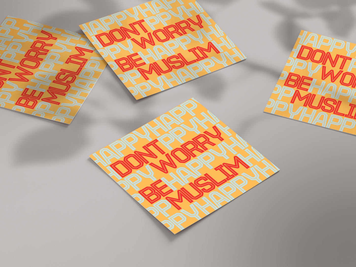 Don't Worry Be Muslim | Contemporary Card