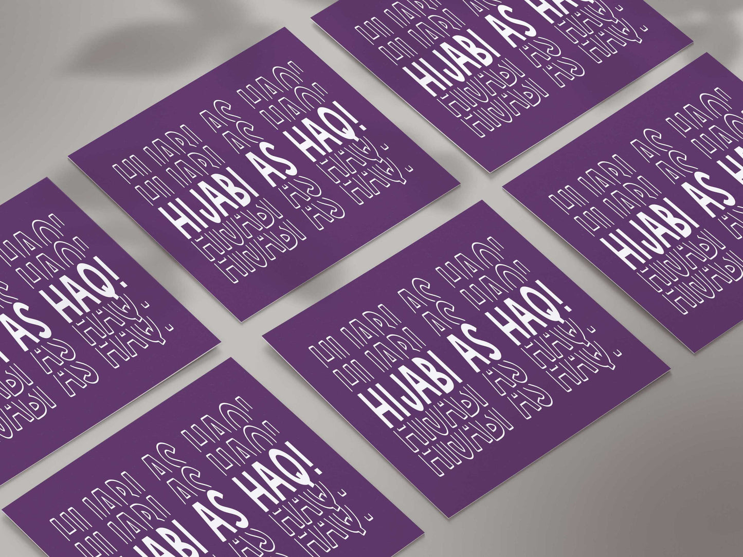 Hijabi As Haq! | Contemporary Card