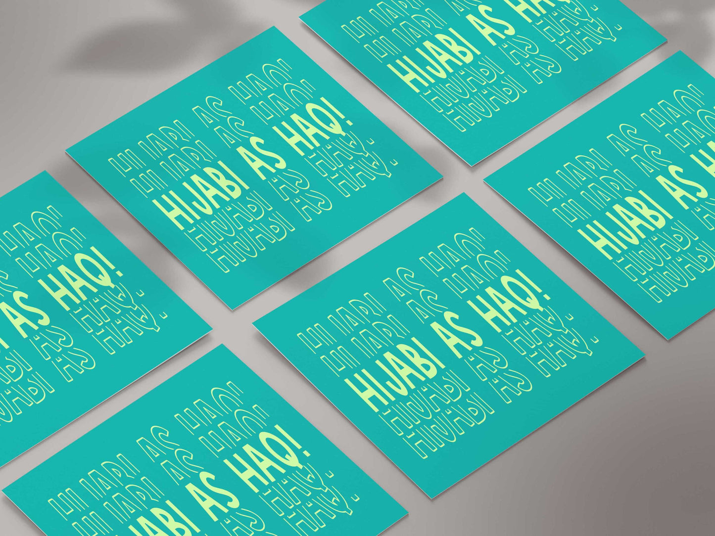 Hijabi As Haq! | Contemporary Card