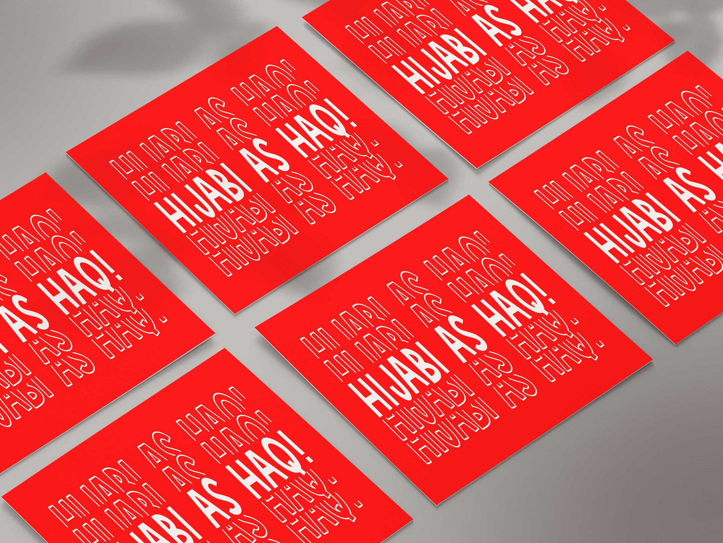 Hijabi As Haq! | Contemporary Card