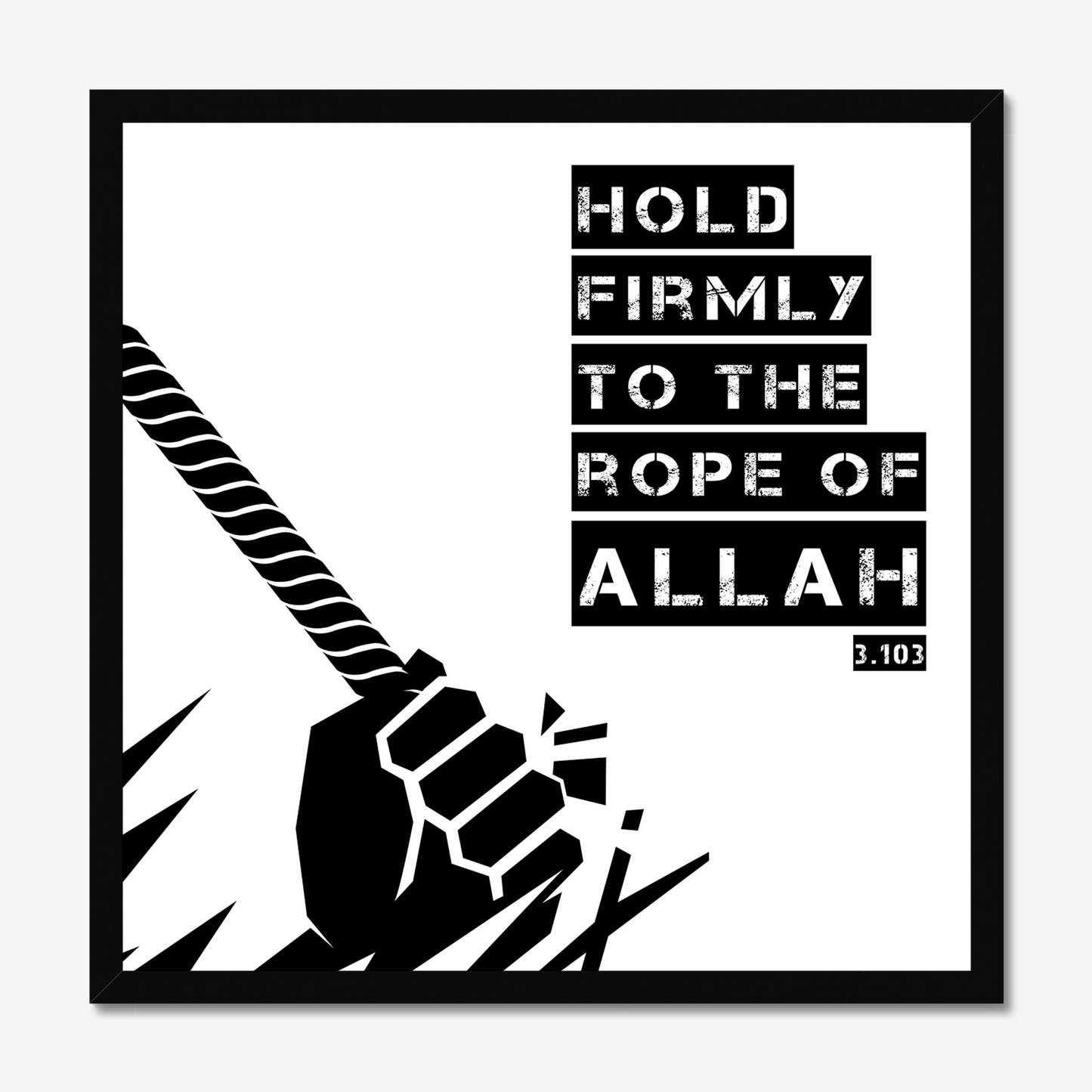 Rope of Allah | Art Print