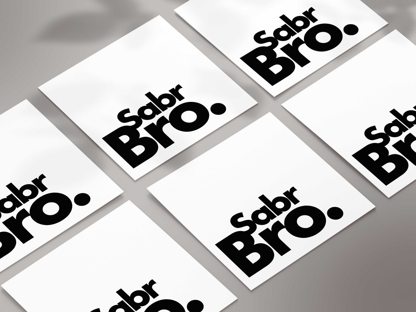 Sabr Bro | Contemporary Card