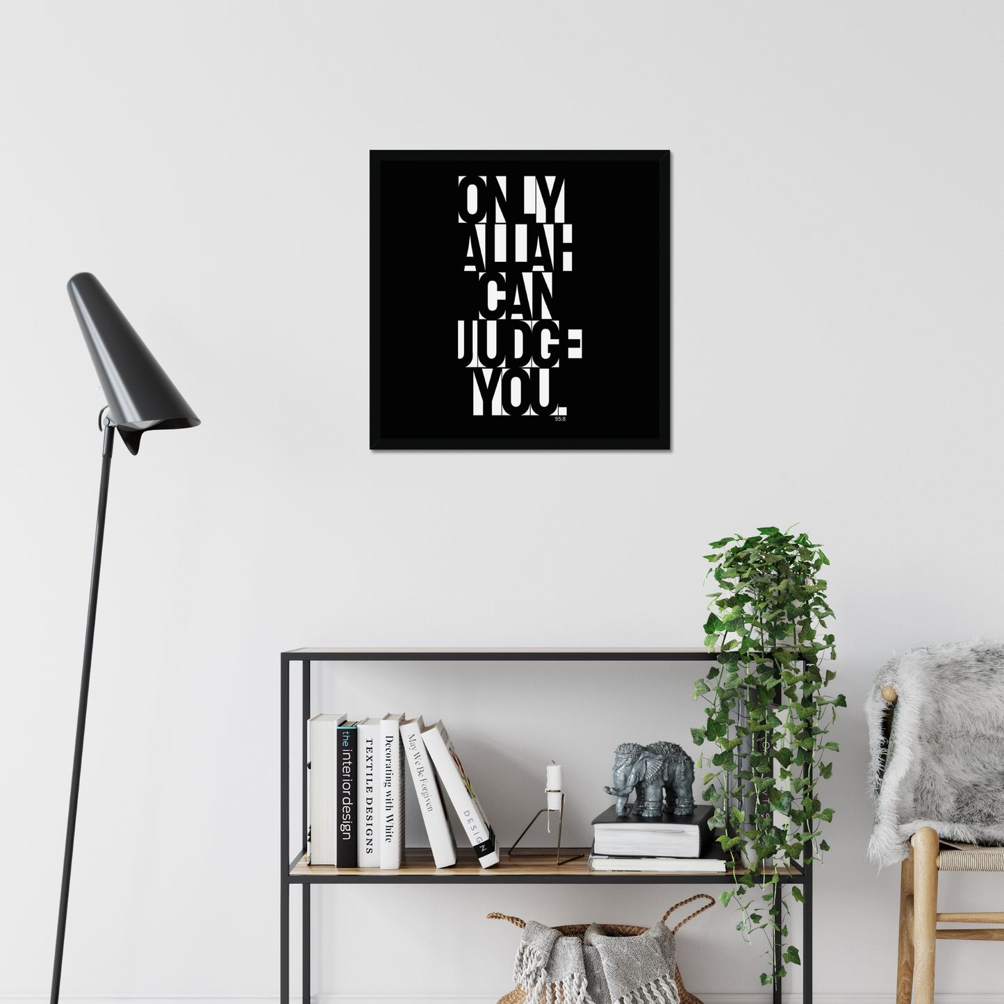 Only Allah Can Judge You | Art Print