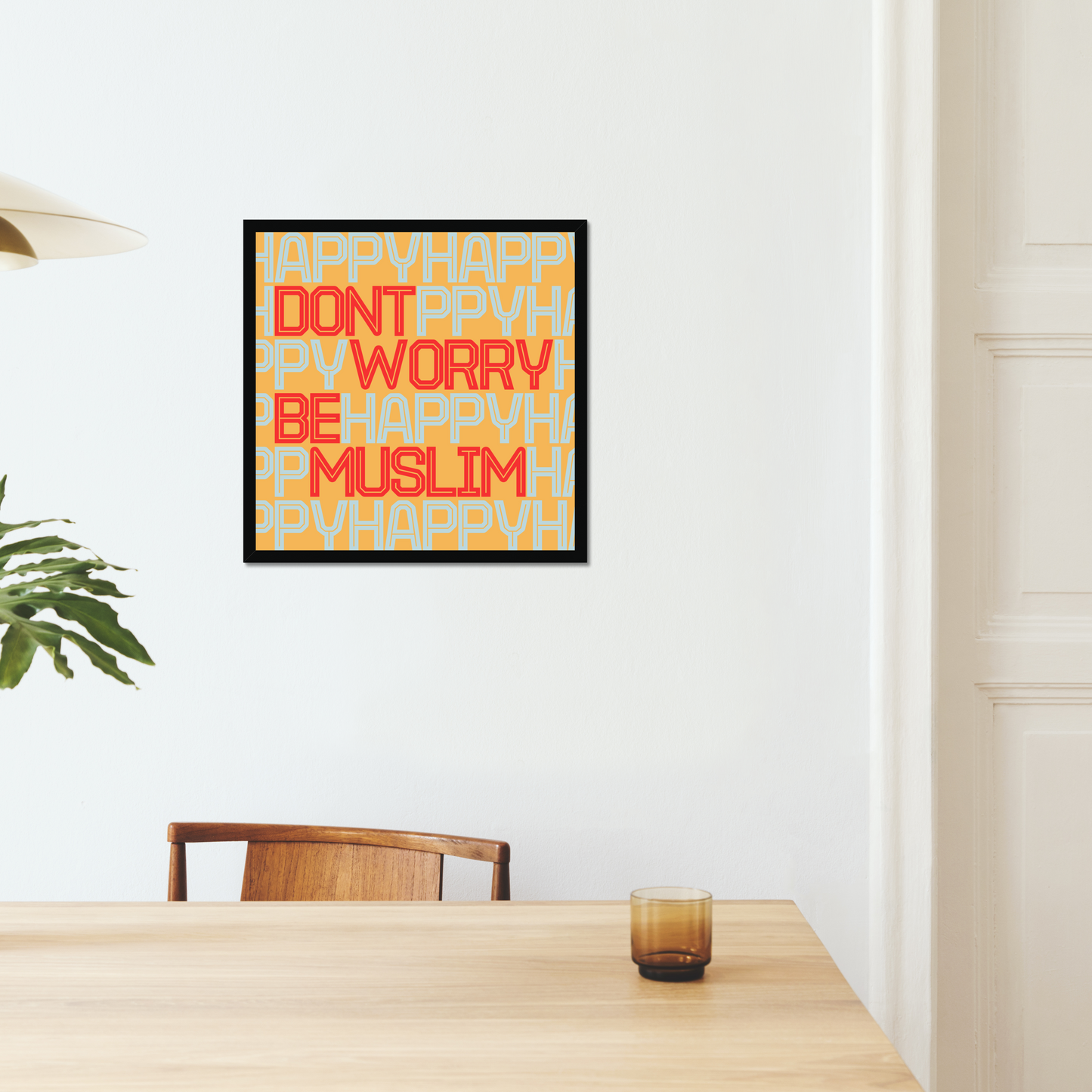 Don’t Worry Be Muslim | Art Print