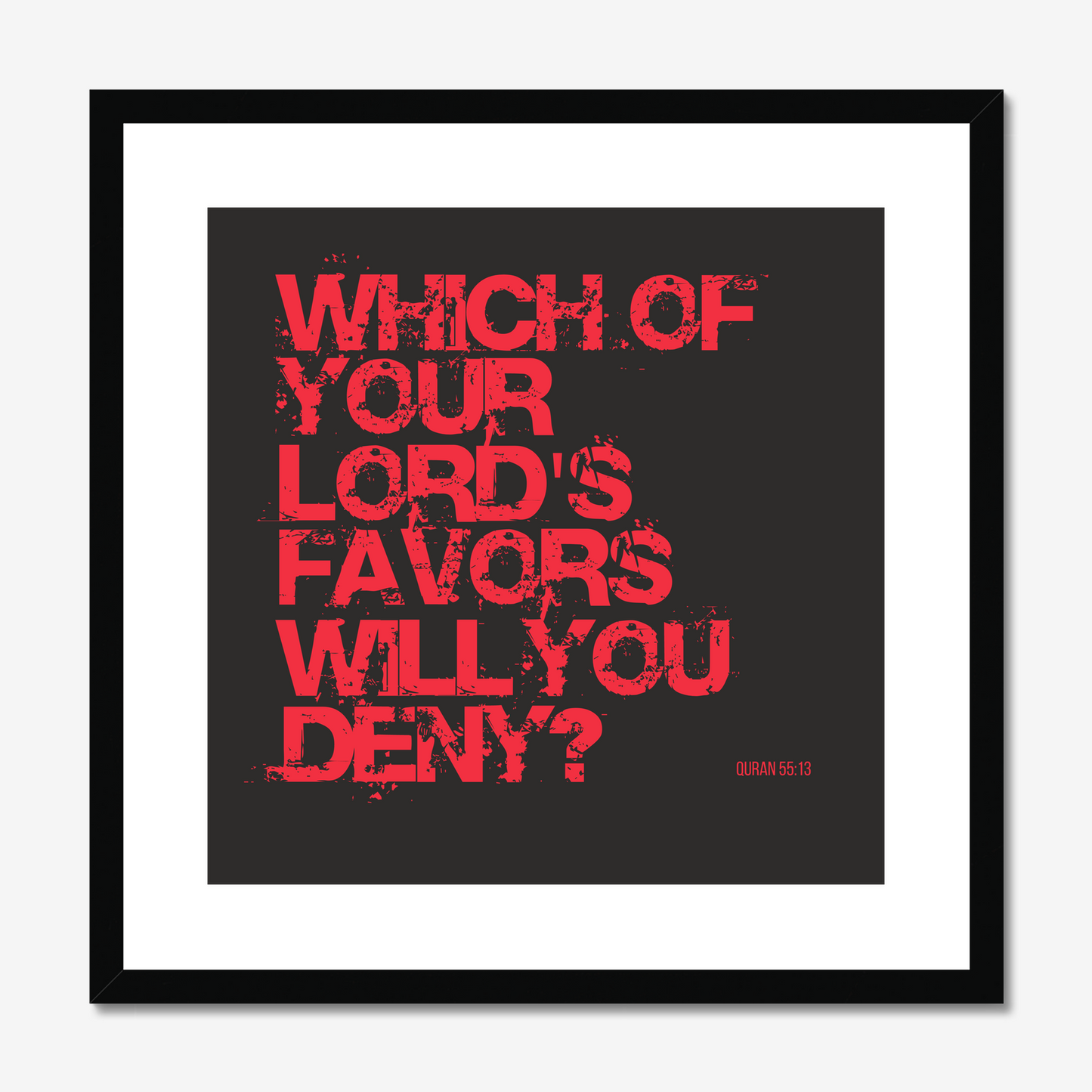 Which Of Your Lord’s Favours Will You Deny? | Art Print